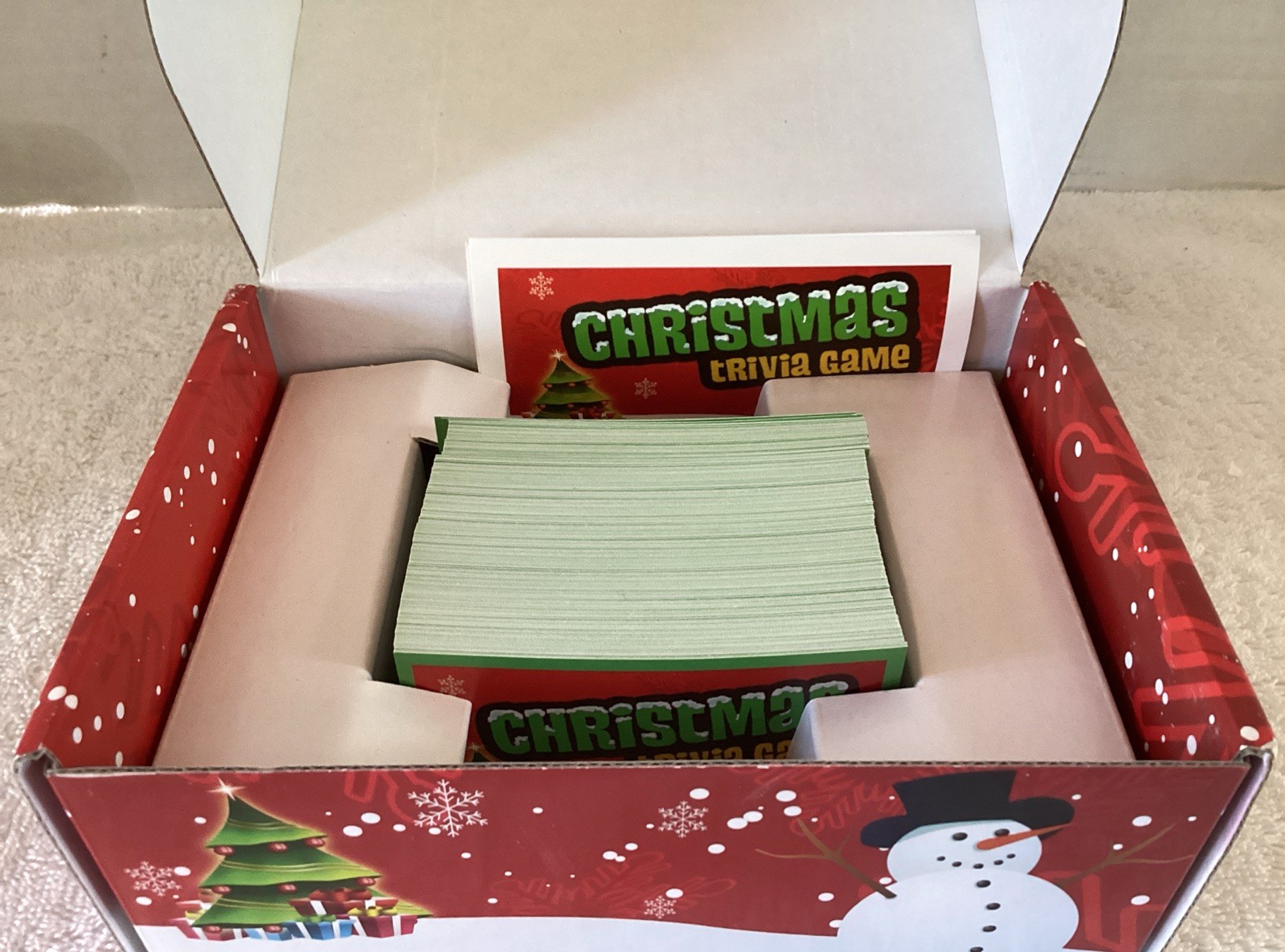 Christmas Trivia Game Holiday Fun Game Night Ages 12 and up Perfect Christmas…