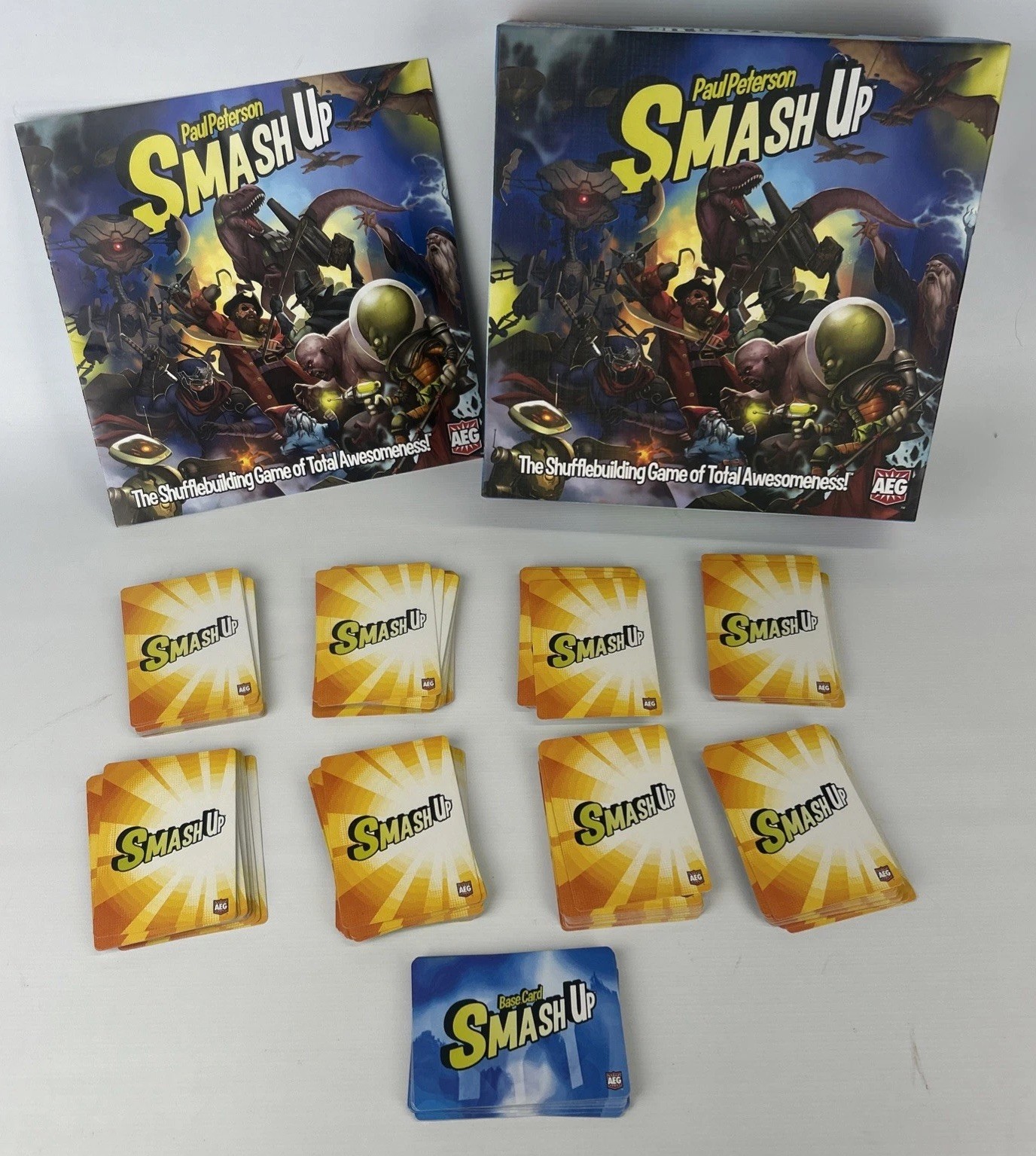 Smash Up Board Game Card Game Original Base Game Paul Peterson 100% Complete