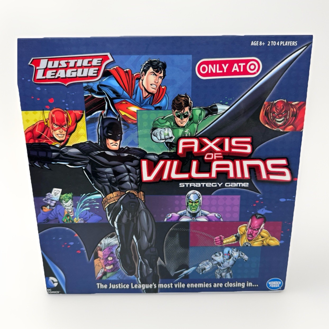 Axis of Villains Strategy Game Justice League Wonder Forge DC Comics Batman NEW