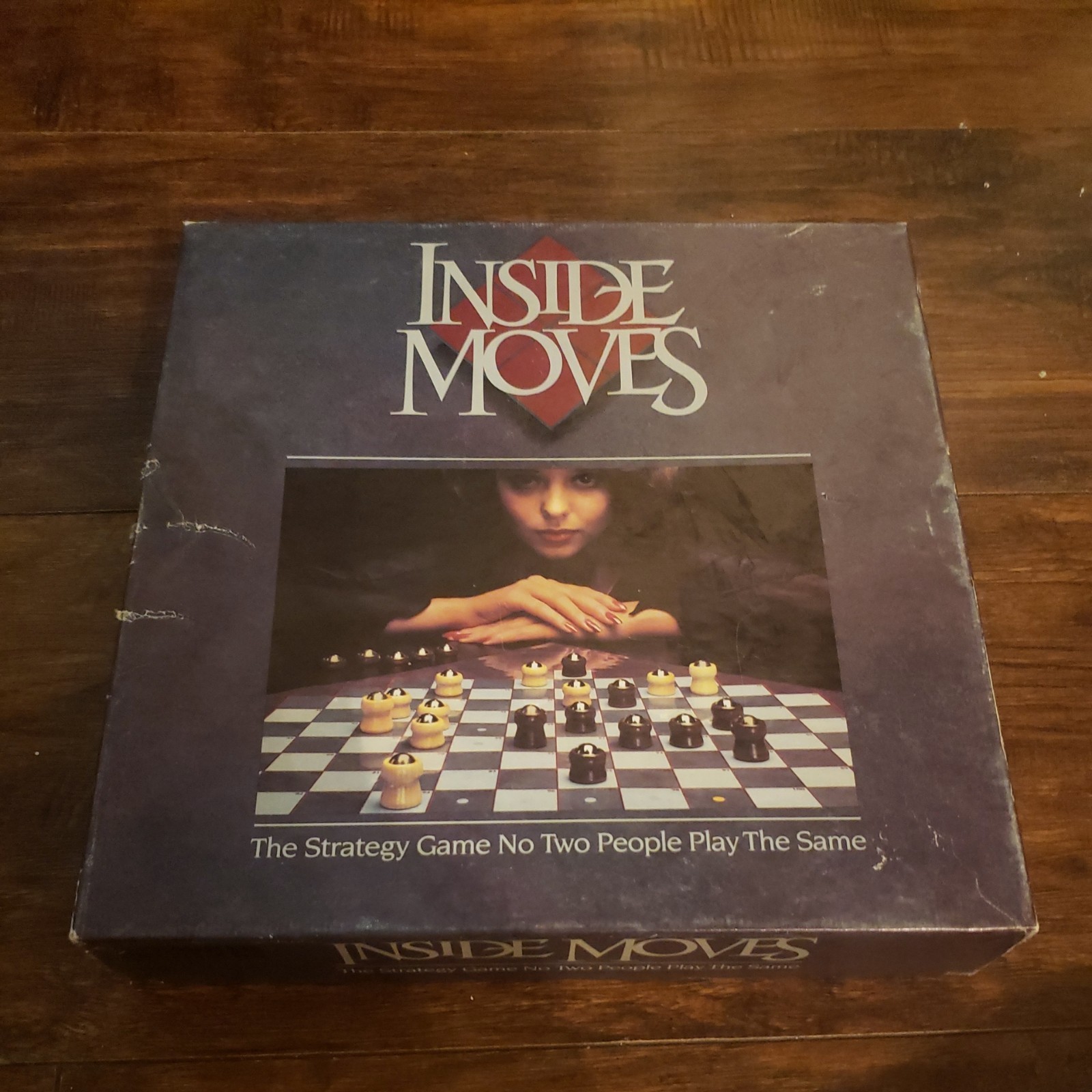 Vintage 1985 Parker Brothers Inside Moves Board Game Complete Set All Pieces
