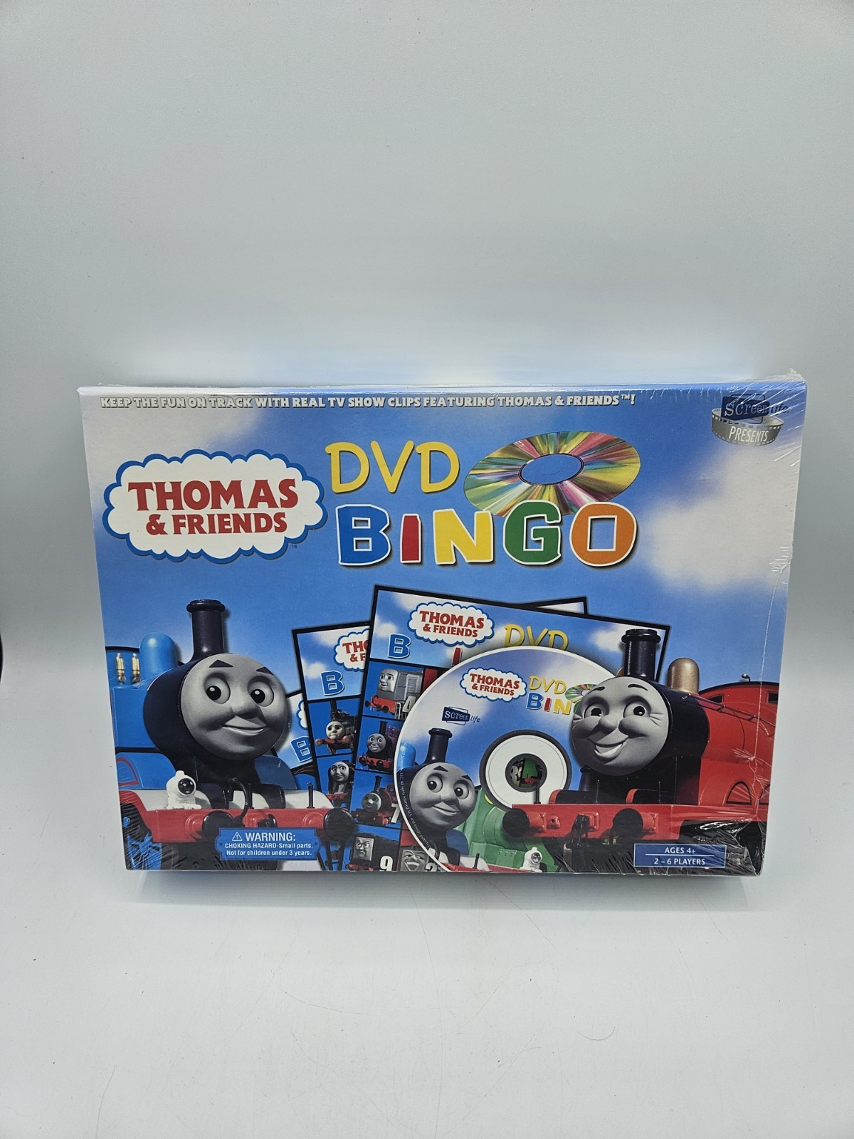 Thomas The Tank Engine & Friends DVD BINGO ScreenLife 2007 Board Game New/Sealed
