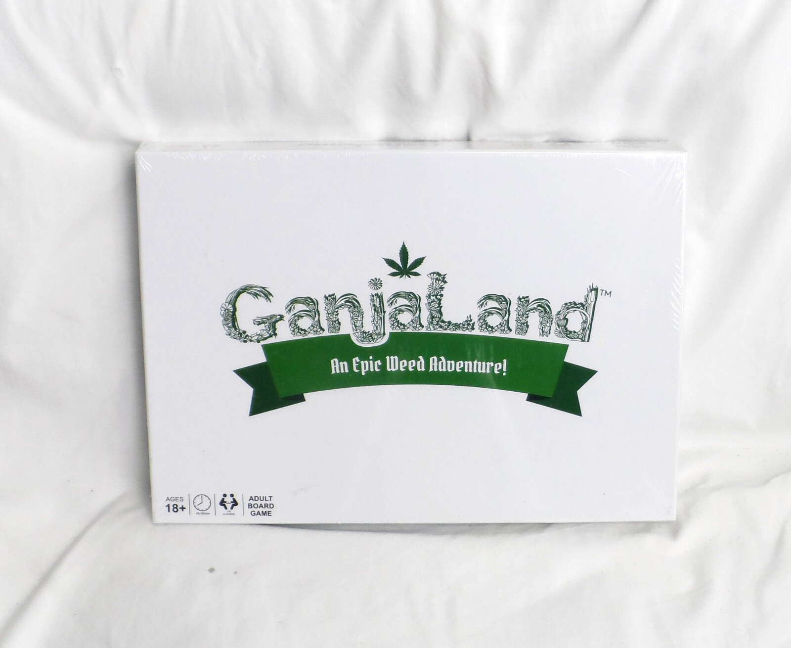 Ganjaland Board Game An Epic Weed Adventure for Adults NEW! Factory Sealed!