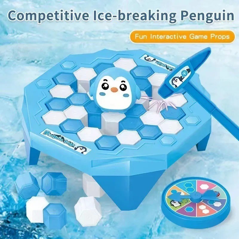 Save Penguin Peril Don’t Break The Ice Challenge Kids Children Family Board Game
