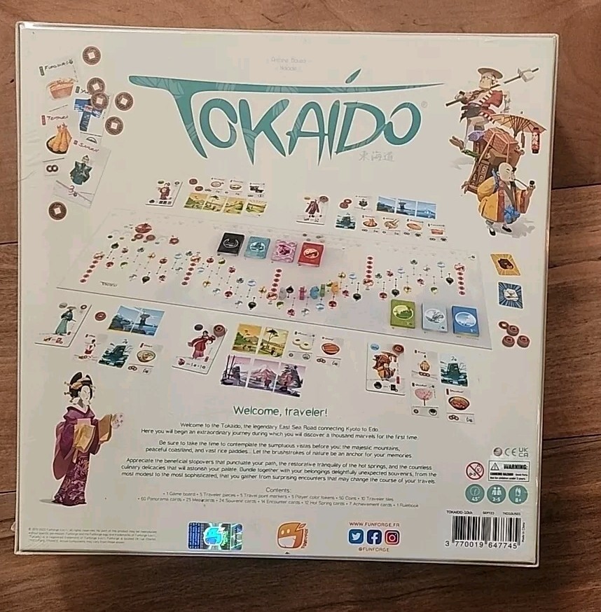 Tokaido 10th Anniversary Edition..SEALED In Plastic