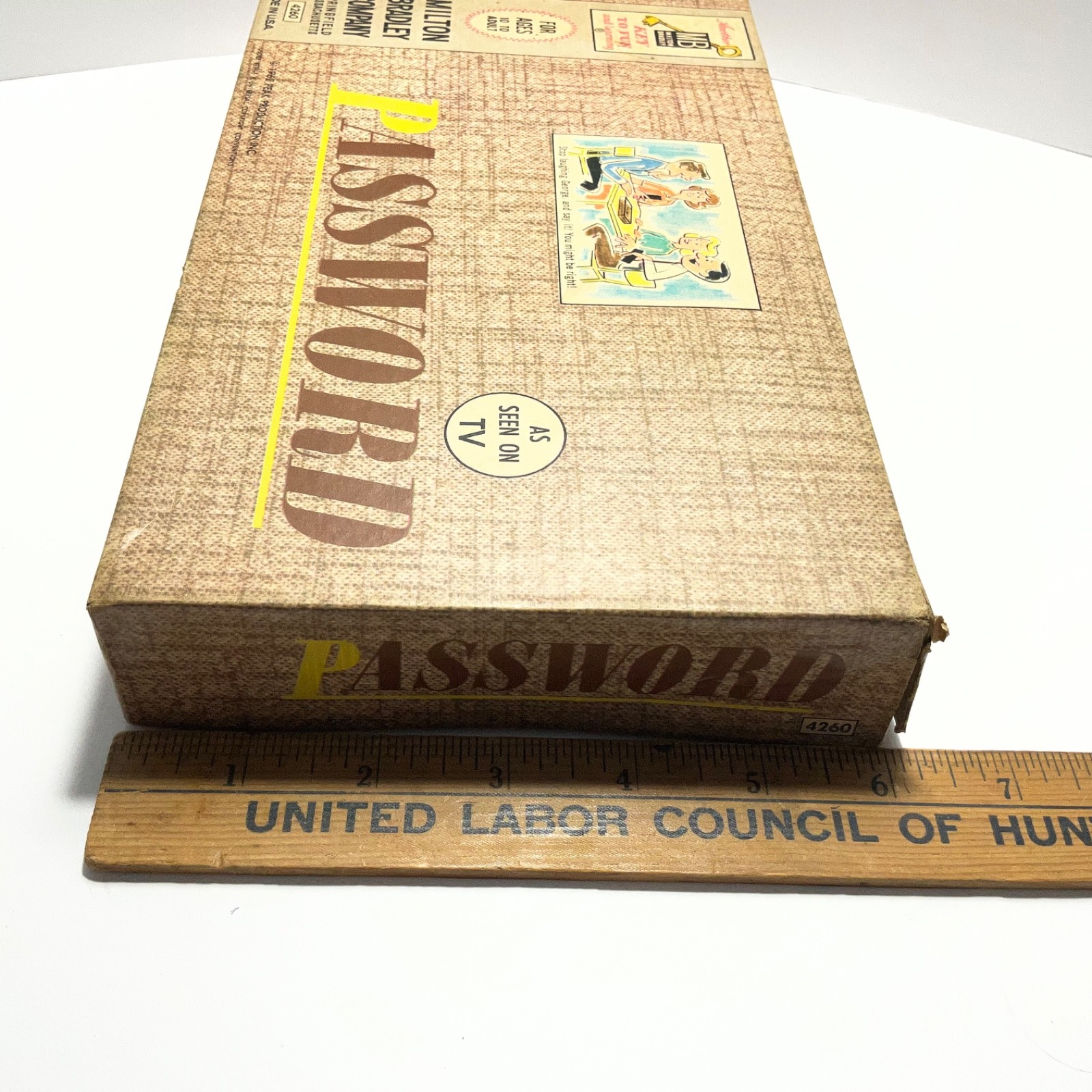 Vintage 1962 Milton Bradley Password Game #4260 COMPLETE Made In USA