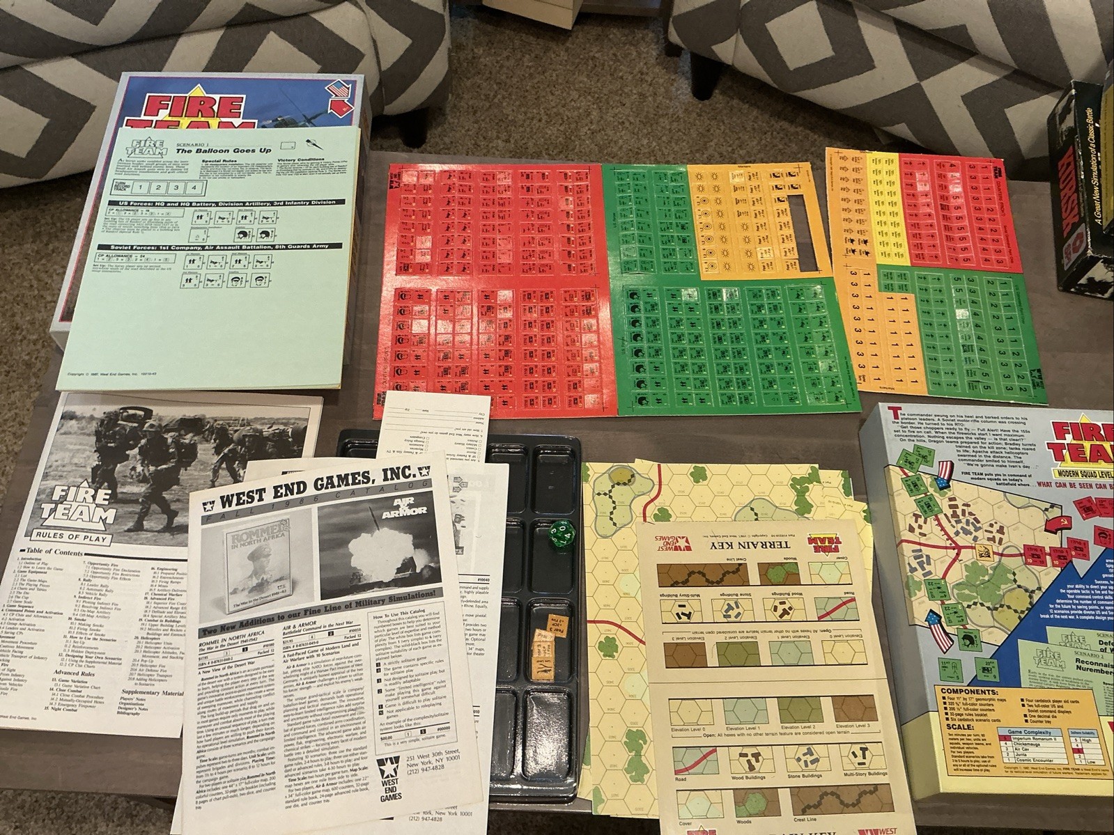 1979-West End Wargame Fire Team Modern Squad Level Command BNIB – UNPUNCHED 💯🔥