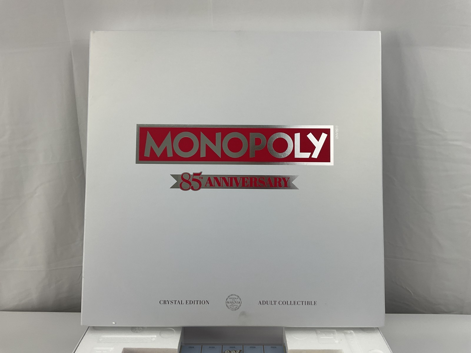 Monopoly Crystal Edition 85th Anniversary Swarovski Glass Board Limited Hasbro