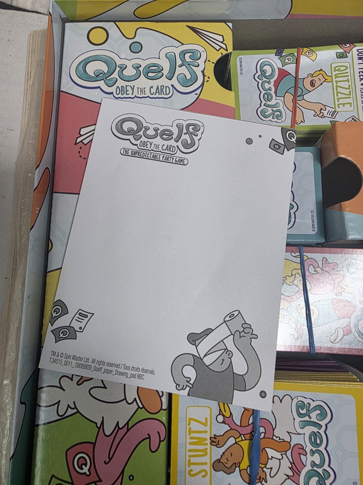 Spinmaster ” Quelf” Interactive Multi Player Board Game ( Complete)