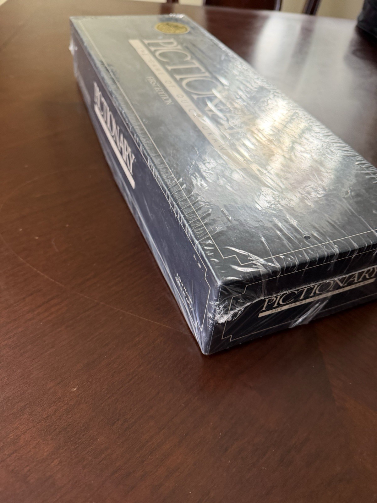Vintage 1985 Pictionary Original First Edition Factory Sealed Board Game In Box