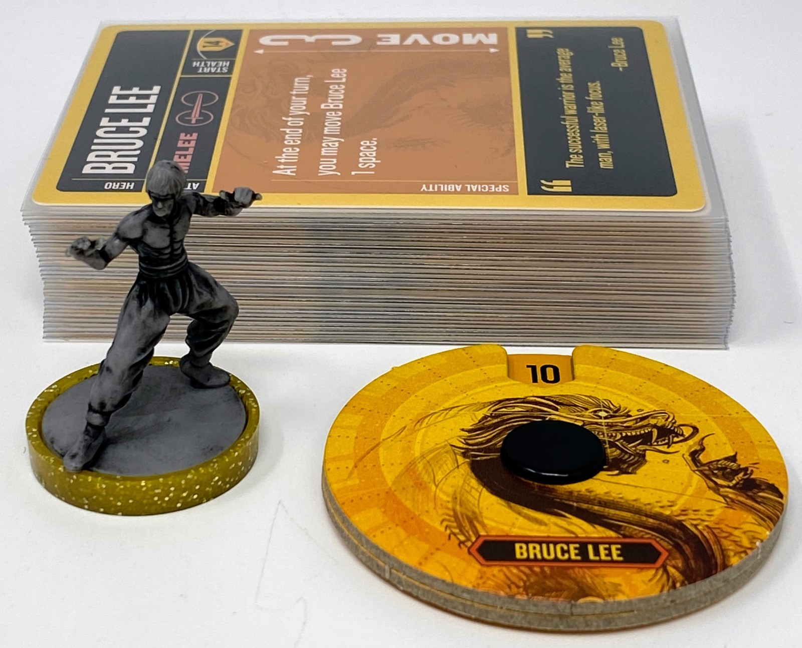 Restoration Games Unmatched: Bruce Lee Expansion – Open Box/Sleeved VG+