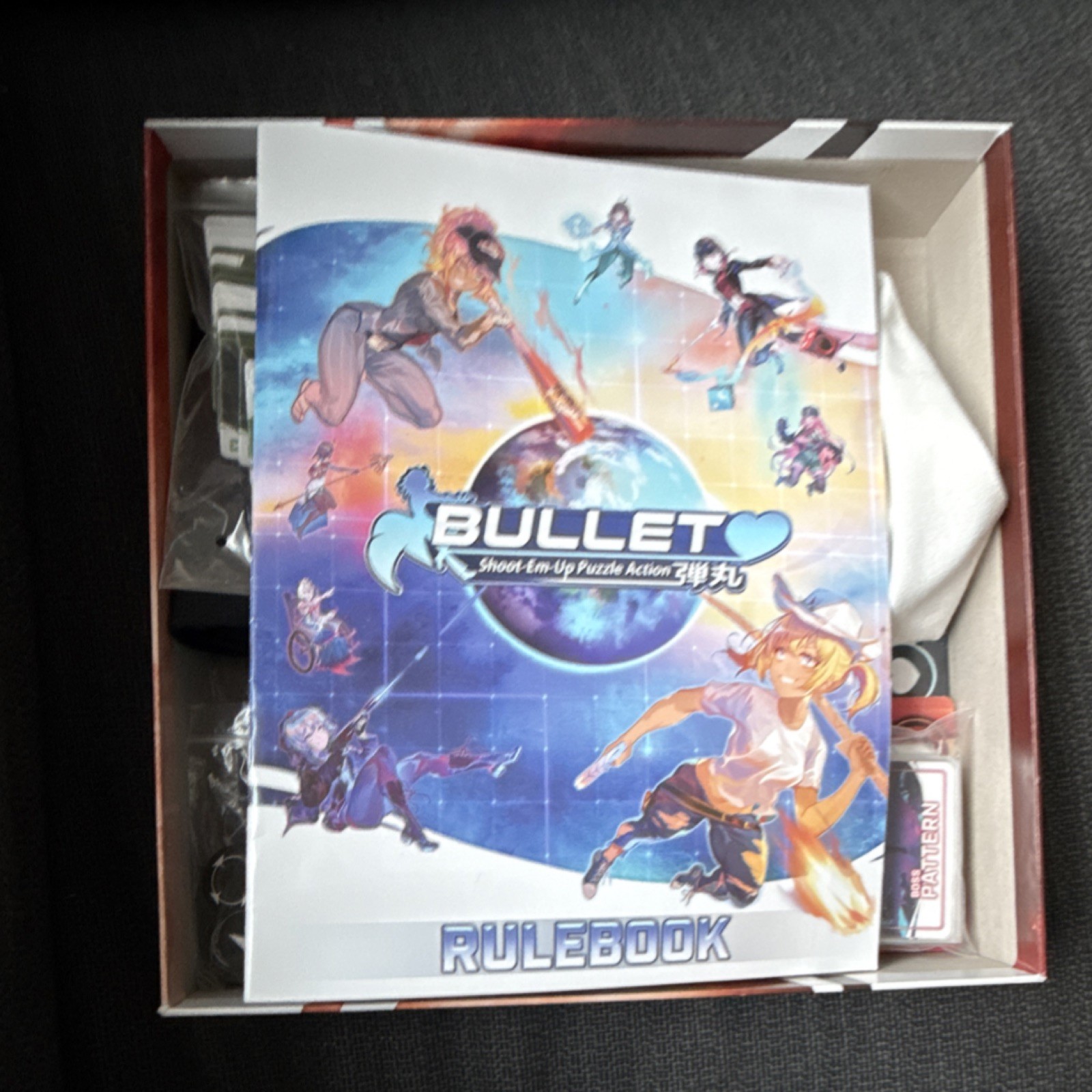 Level 99 Games Bullet Board Game Anime Theme Complete Set Multiple Modes Award