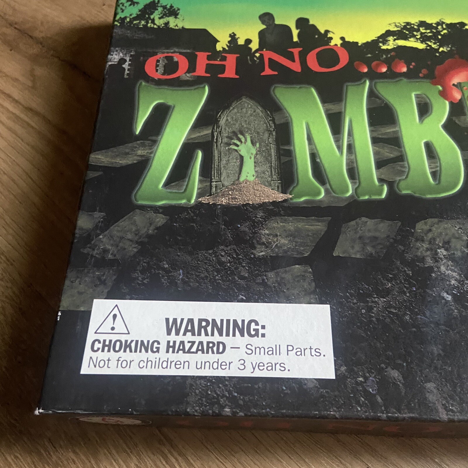 Oh No… Zombies! Board Game Halloween Archie McPhee 2009 Missing Pieces Spooky