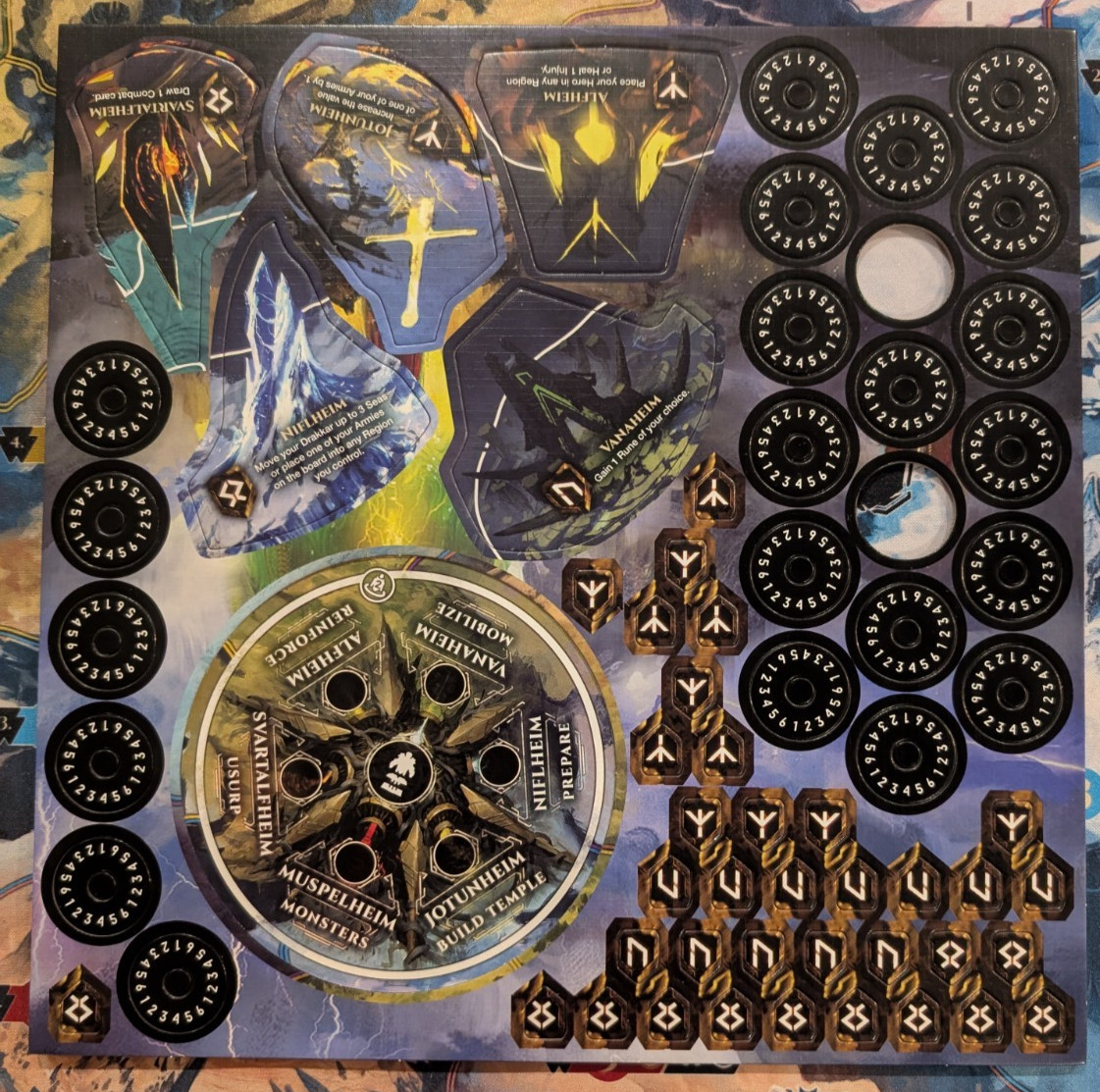 Lords of Ragnarok + Mat, Stretch goals, Terrain and Seas of Aegir.