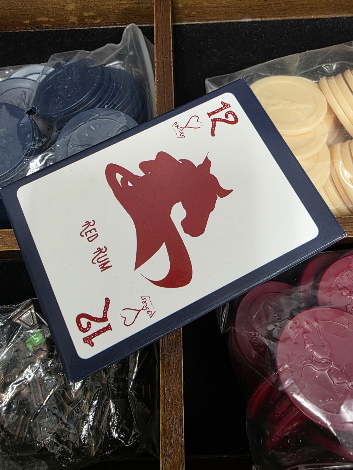 WE Games Grand National Horse Wood Race Game in a GORGEOUS Wooden Box – NICE!