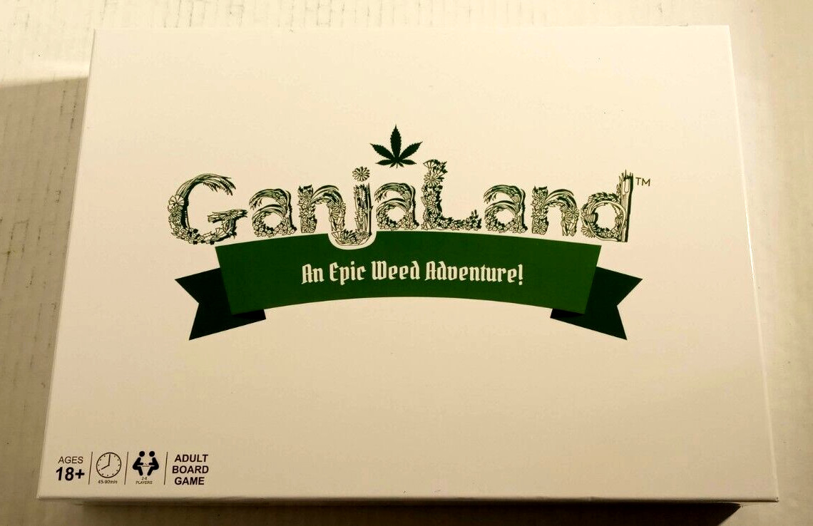 Ganjaland Board Game: An Epic Weed Adventure for Adults