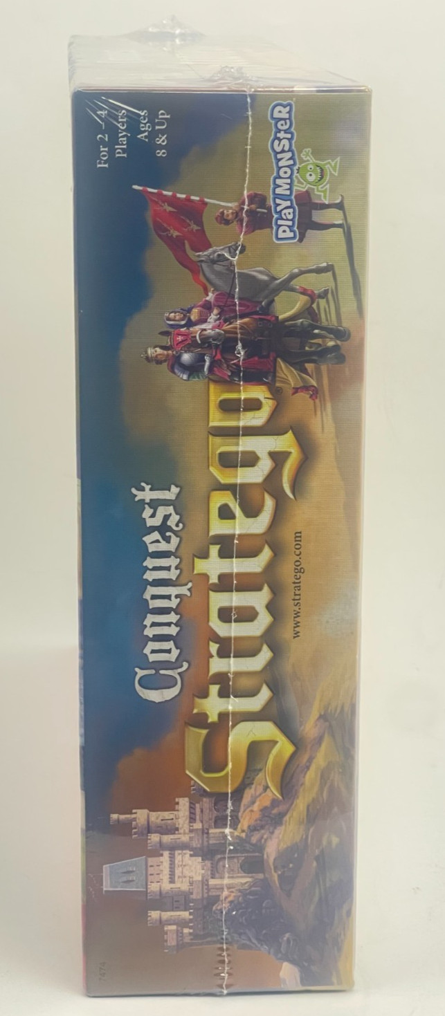 Stratego Conquest Board Game Play Monster 2-4 Players 2016 – NEW/SEALED