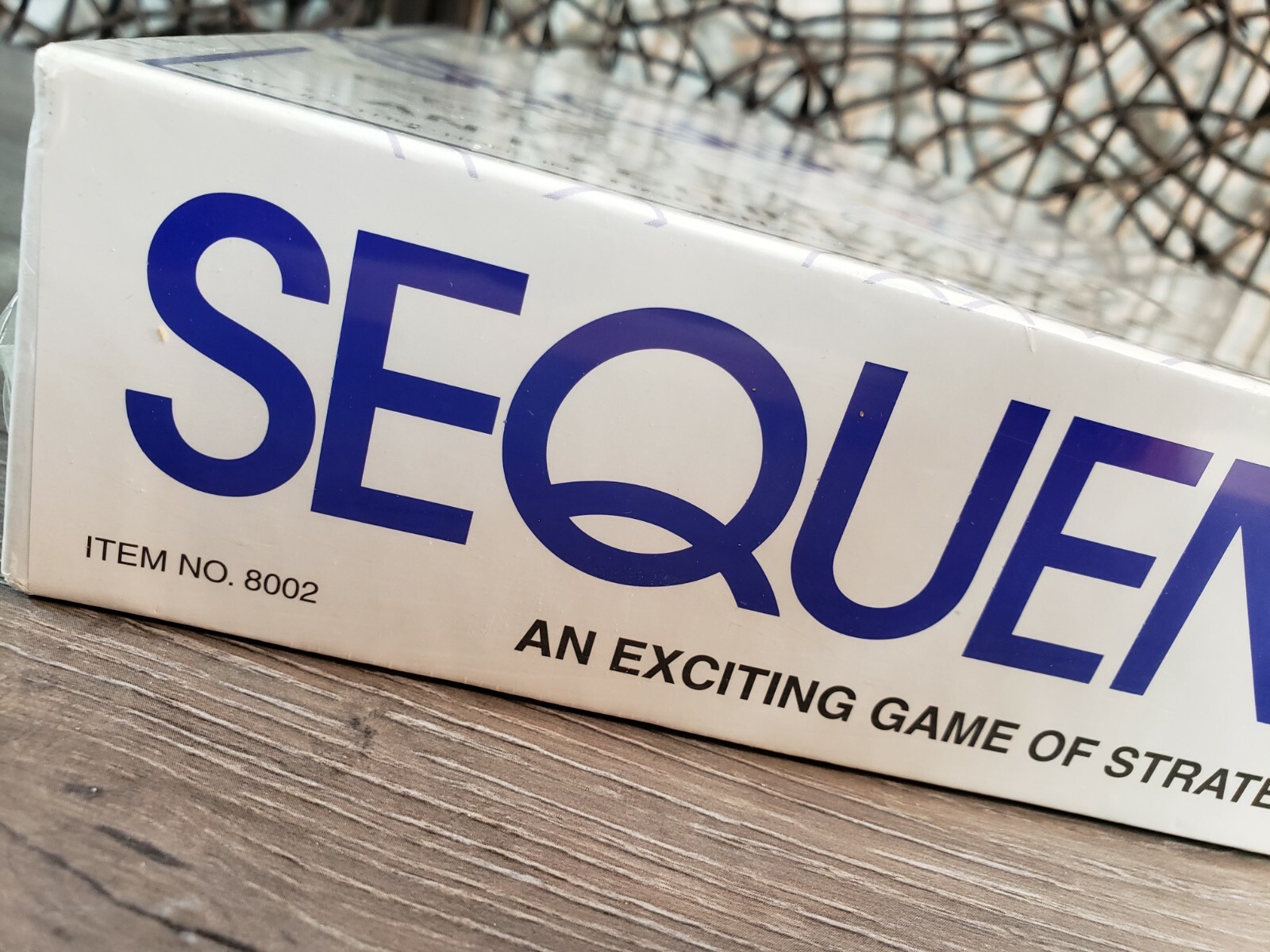 SEQUENCE BOARD GAME JAX ENGLISH SPANISH EDITION SEALED 2 TO 12 PLAYERS #8002 NEW
