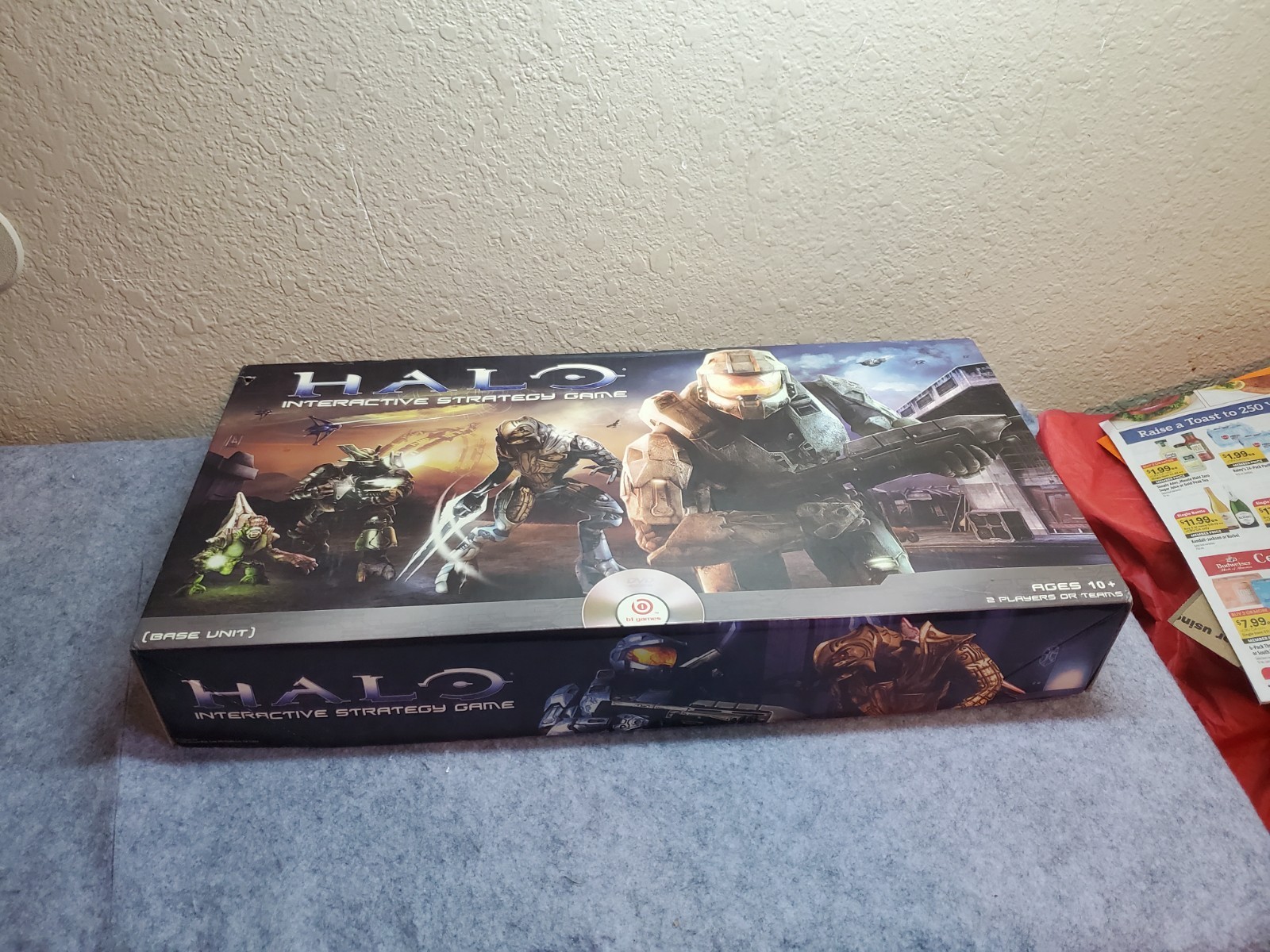Halo Interactive Strategy Game Board Game Milton Bradley 2007, New in Open Box