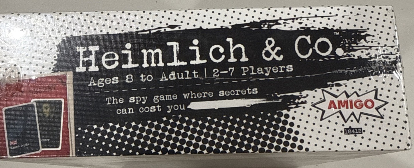 BRAND NEW SEALED Heimlich & Co. Board Game 2018 by Amigo