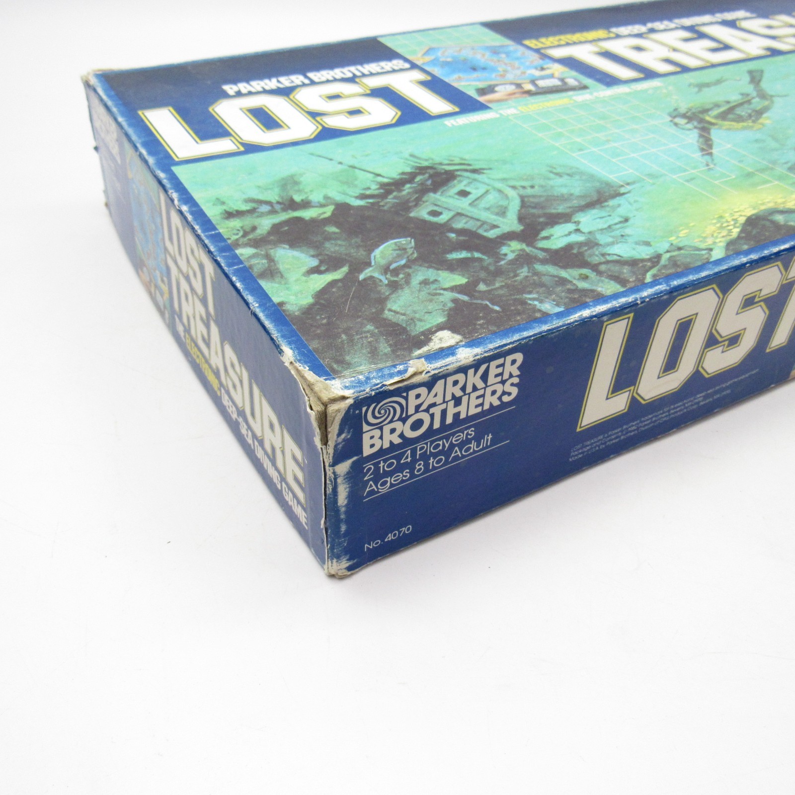 Lost Treasure Deep Sea Diving Board Game Complete 1982 Parker Brothers