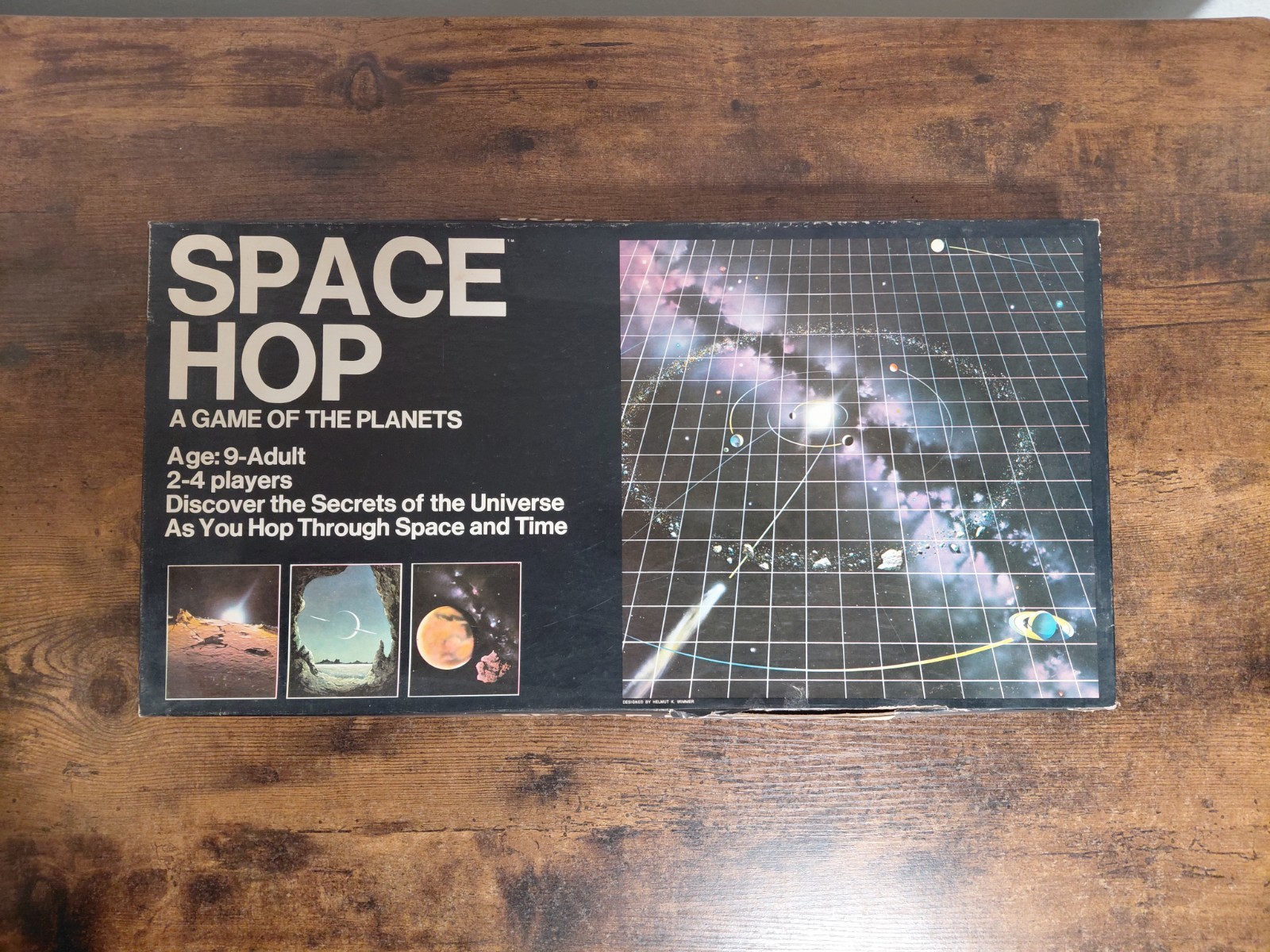 VINTAGE Teaching Concepts Inc. Space Hop Board Game 1973 2-4 Players Age 9-Adult