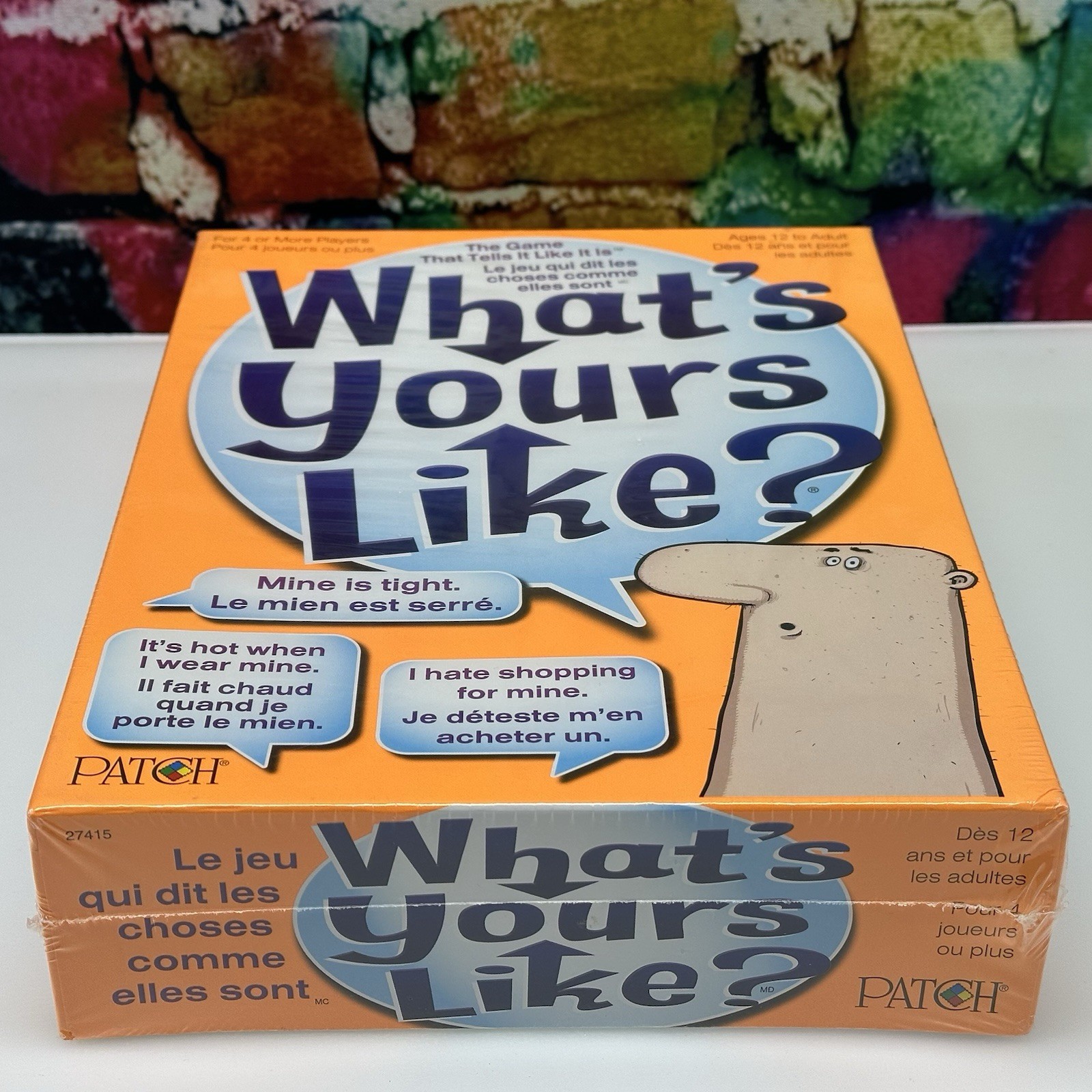 PATCH What’s Yours Like? Game Ages 12-Adult Fun Family Party Game Laughs NEW!