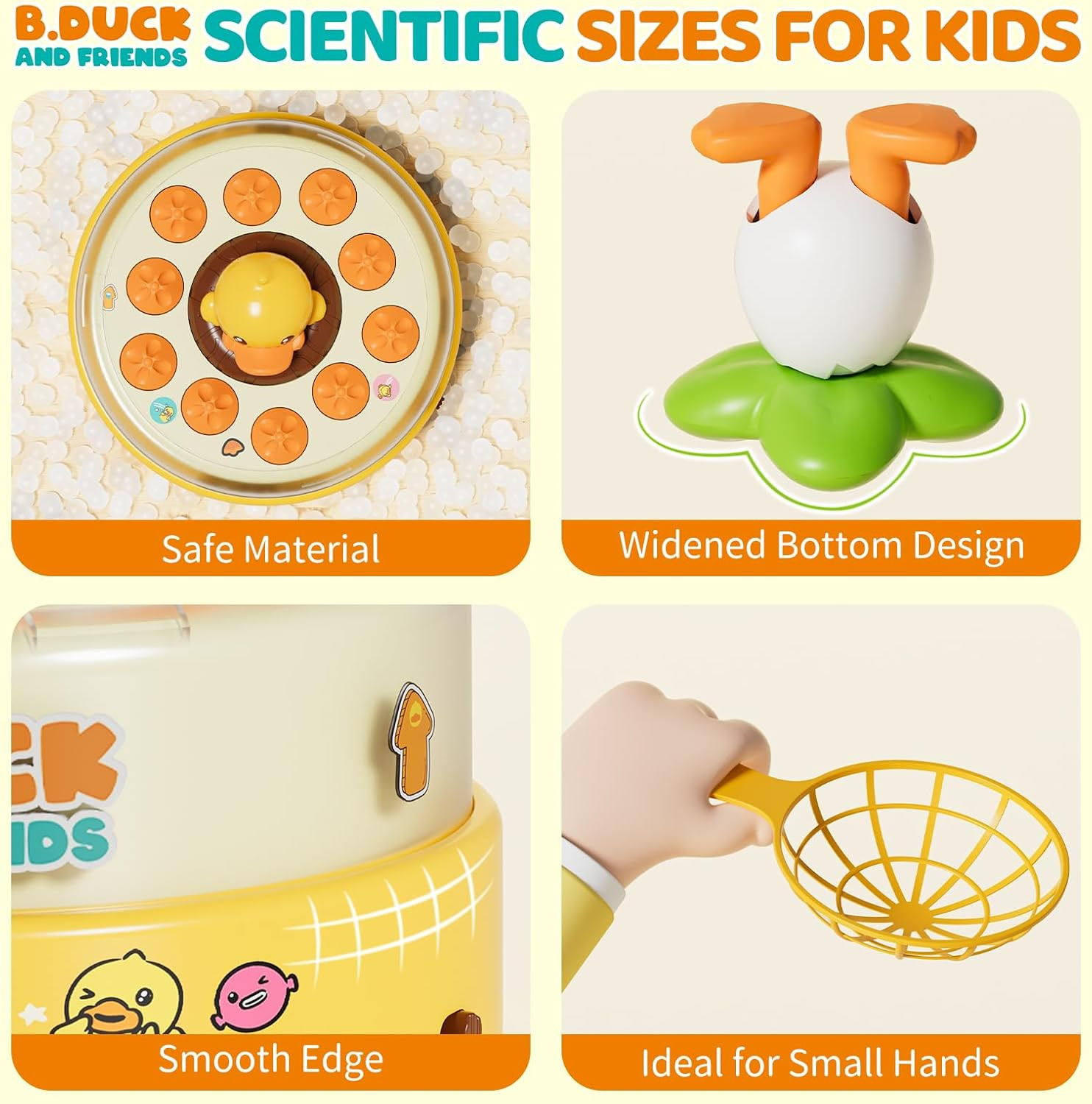 Interactive & Music Pop Up Toy for Kid, Duck Games for 5-7 Boys Girls
