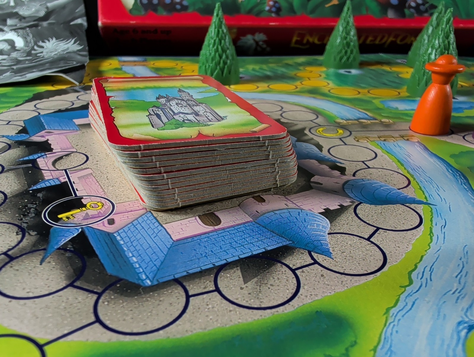 Enchanted Forest Board Game COMPLETE Ravensburger PRISTINE Vintage 1994