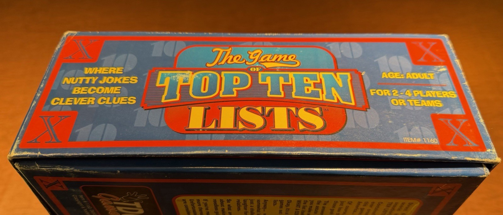TDC Games – The Game Of Top Ten Lists 1995 #1160