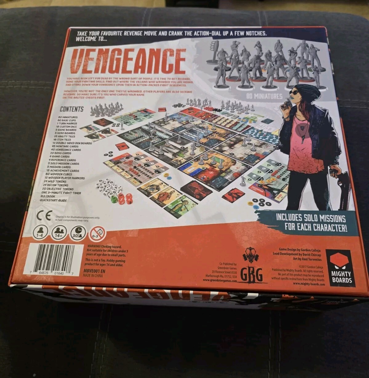 Mighty Boards Board Game Vengeance