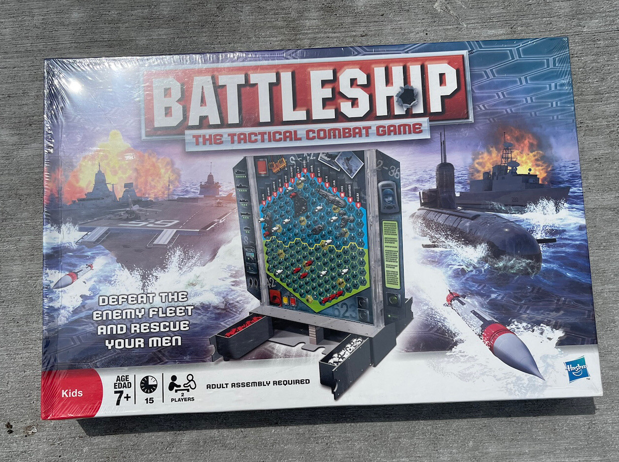 Battleship Classic Combat Board Game Milton Bradley 2009 Complete