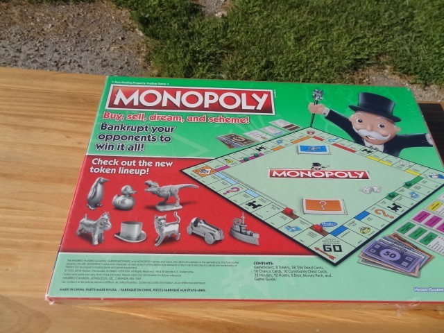 Monopoly Board Game for Ages 8+, For 2-6 Players, New Tokens Lineup