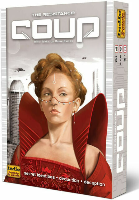 Indie Boards and Cards Coup The Dystopian Universe Card Game – COU1IBC