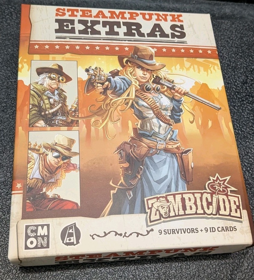 Steampunk Extras KS Exclusive for Zombicide Undead or Alive CMON NEW Open Box