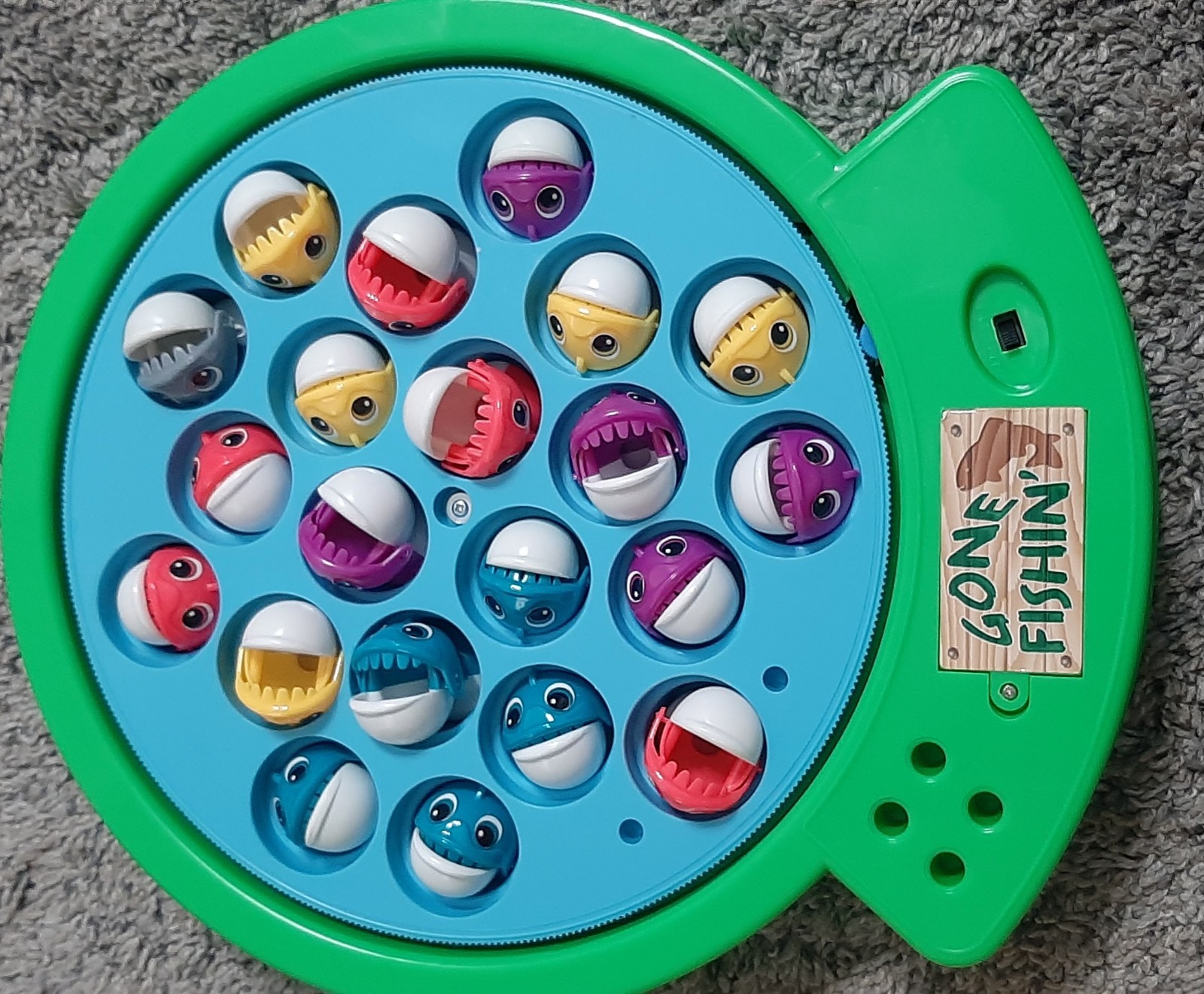 The Original Family Fishing Game Battery Operated Multiple Modes Ages 4-7