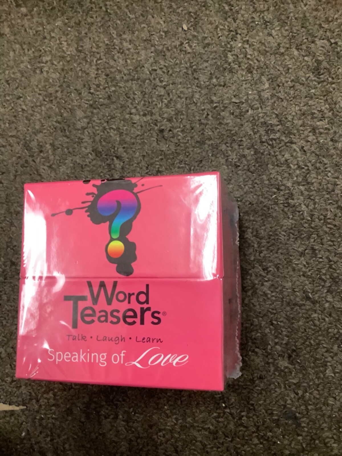 Word Teasers Card Game “Speaking Of Love” Conversation Starters for Couples