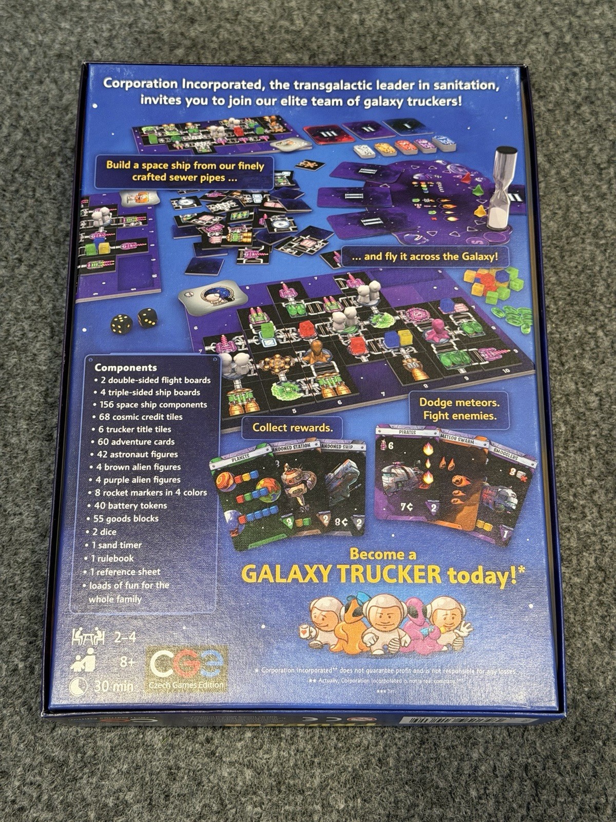 Galaxy Trucker Board Game Brand New 100% Complete Czech Games Edition