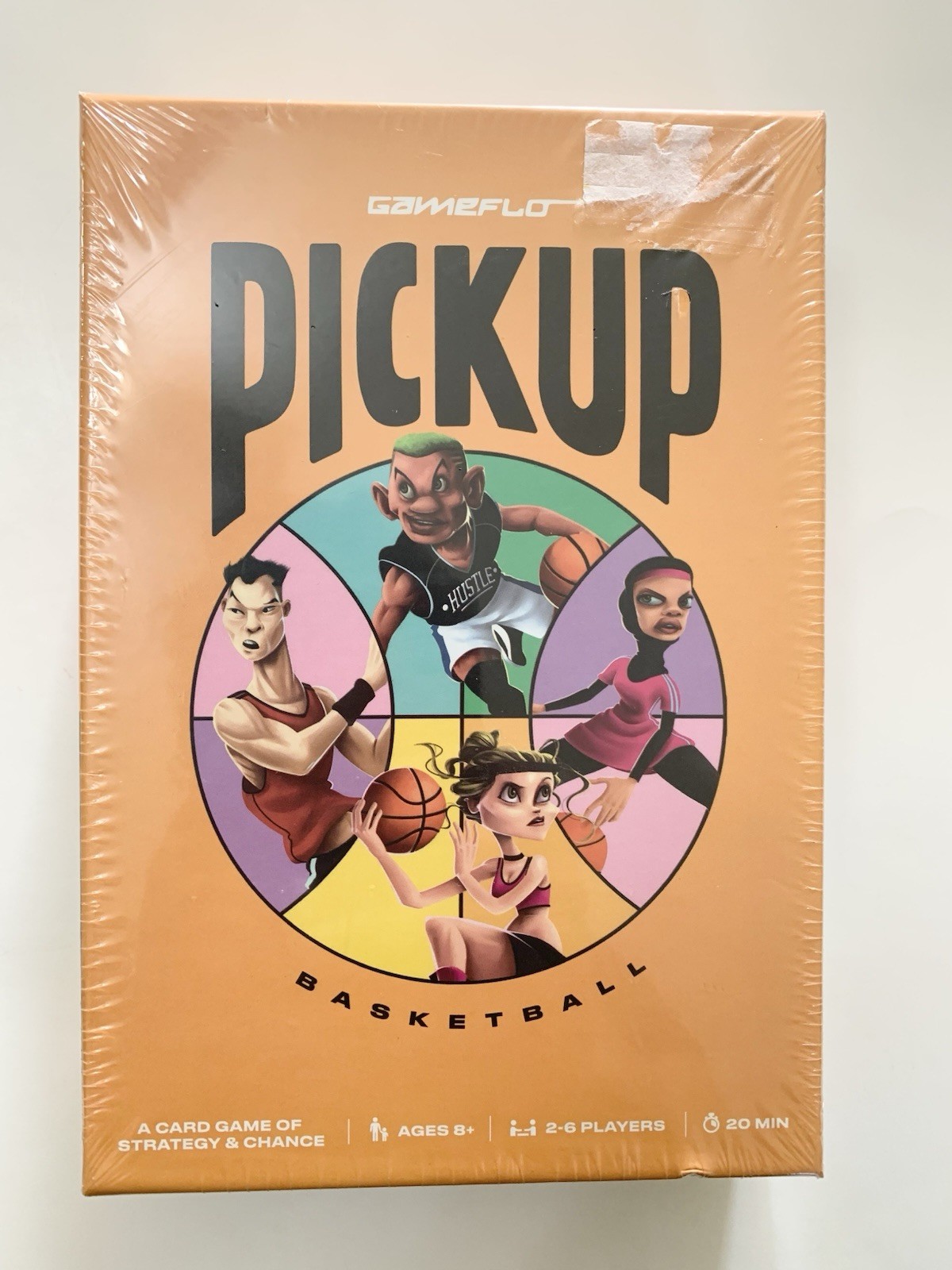 New Gameflo Pickup Basketball Card Game Ages 8+ 2–6 Players Sealed