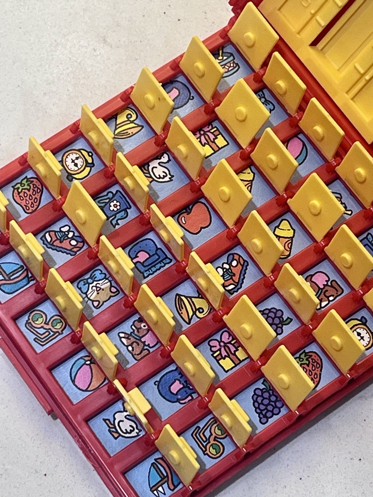 Vintage 1986 Milton Bradley Memory Game Complete No Box Flip Tile Travel Board