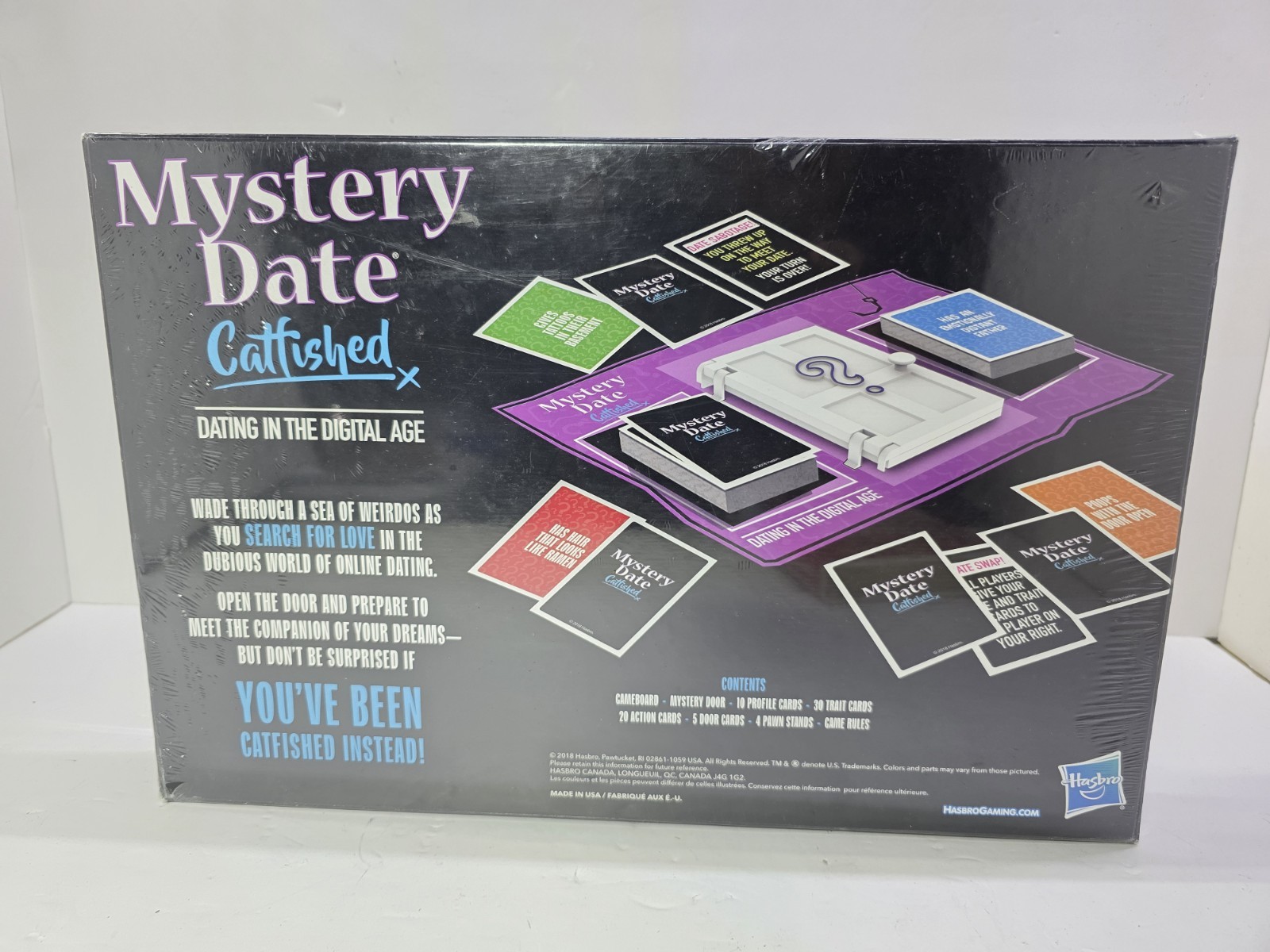 Hasbro Gaming MYSTERY DATE Catfished Dating In The Digital Age Game