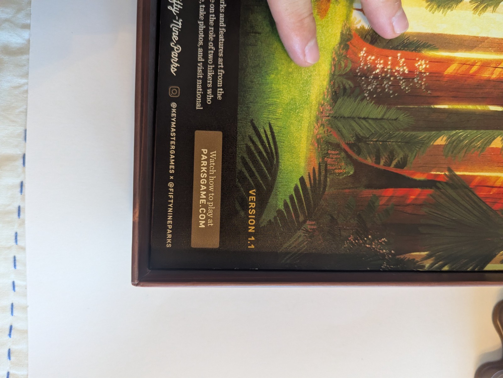 Parks Keymaster Games KYM0501 Board Game Version 1.1 – See Video
