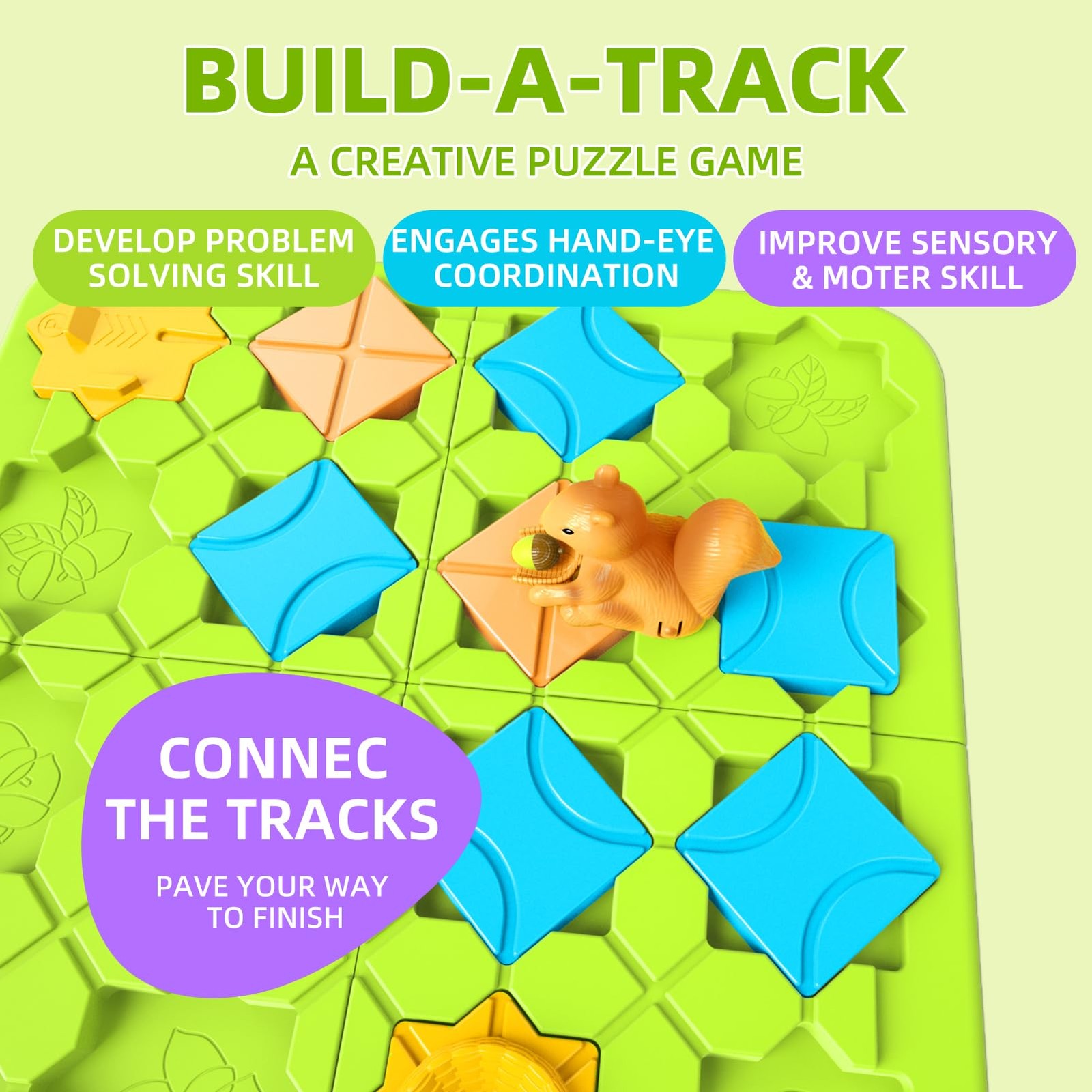 STEM Board Games Kids Toys, Maze Brain Teaser Puzzles Learning Games for Kids…