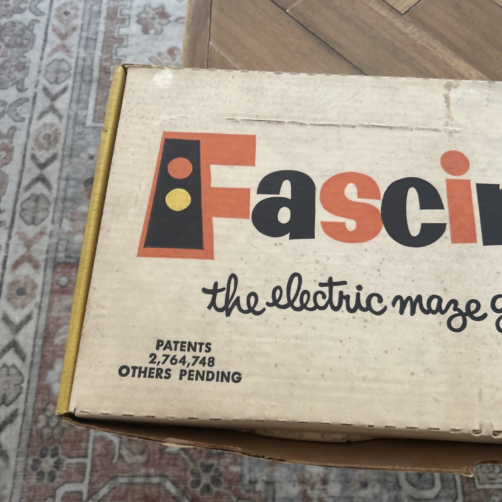 1961 Remco Fascination Electric Maze Game Orig Box UNTESTED