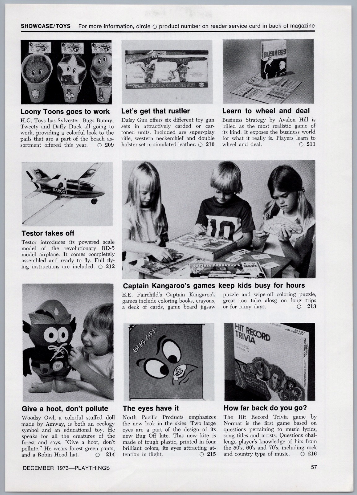 1973 Vintage Toy Article Captain Kangaroo Board Game Puzzle Crayons Deck of Card