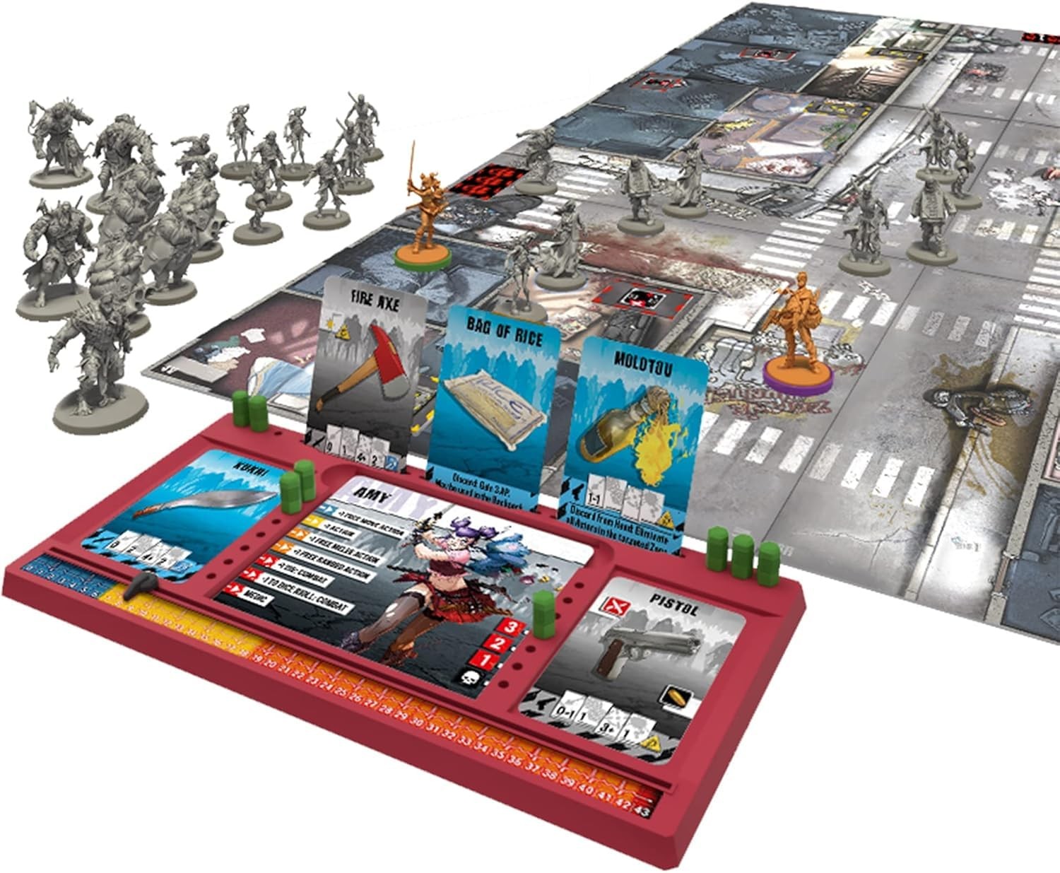 Zombicide 2nd Edition Strategy Board Game | Cooperative Game for Teens and Adult