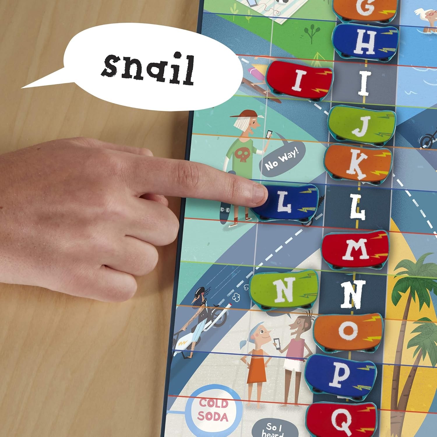 Educational Word on the Street Junior Board Family Game Night Age 7+