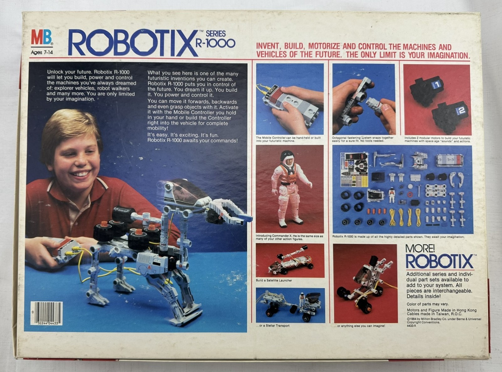 1985 Robotix R-1000 by Milton Bradley Complete Barely Used FREE SHIPPING