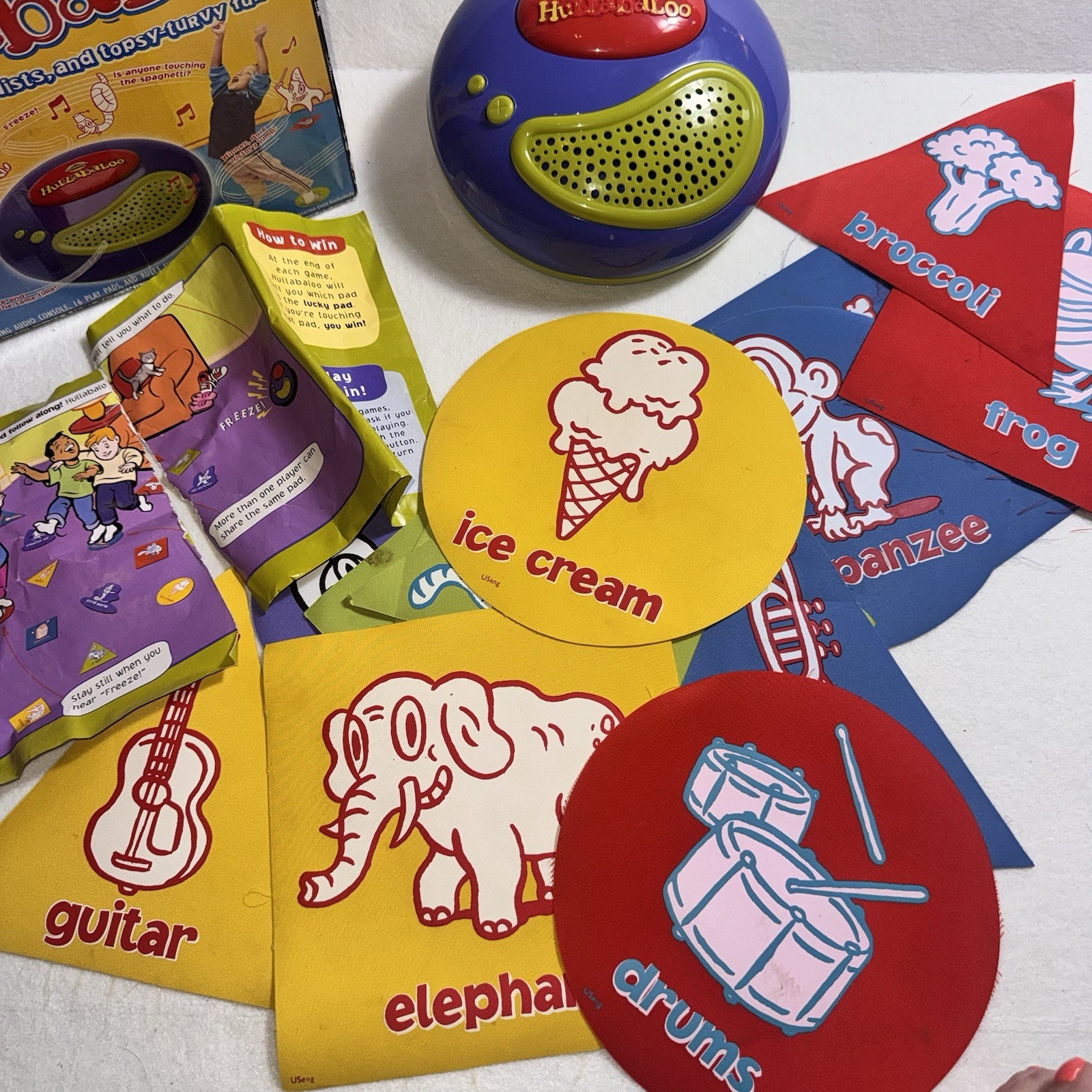 Cranium Hullabaloo Interactive Kids Game Complete Tested Works Ages 4+ 2002 Toy