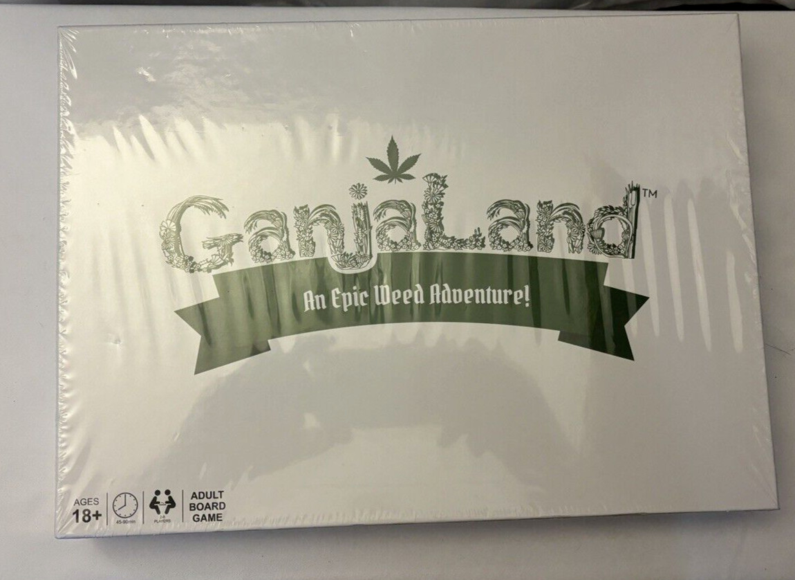 Ganjaland Novelty Adult “An Epic Adventure to a Magical Place Board Game”