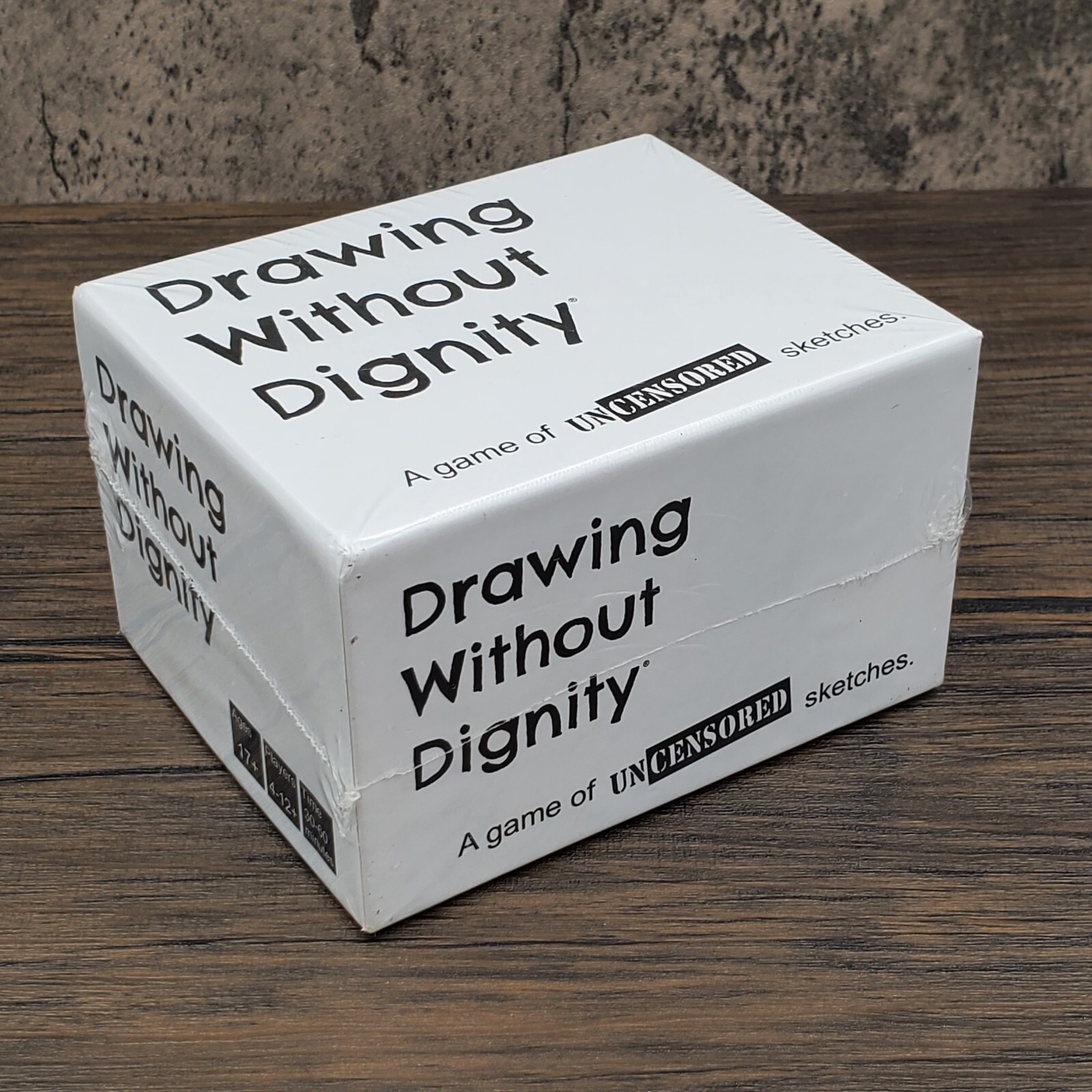 Drawing Without Dignity – A NEW adult party game of uncensored sketches